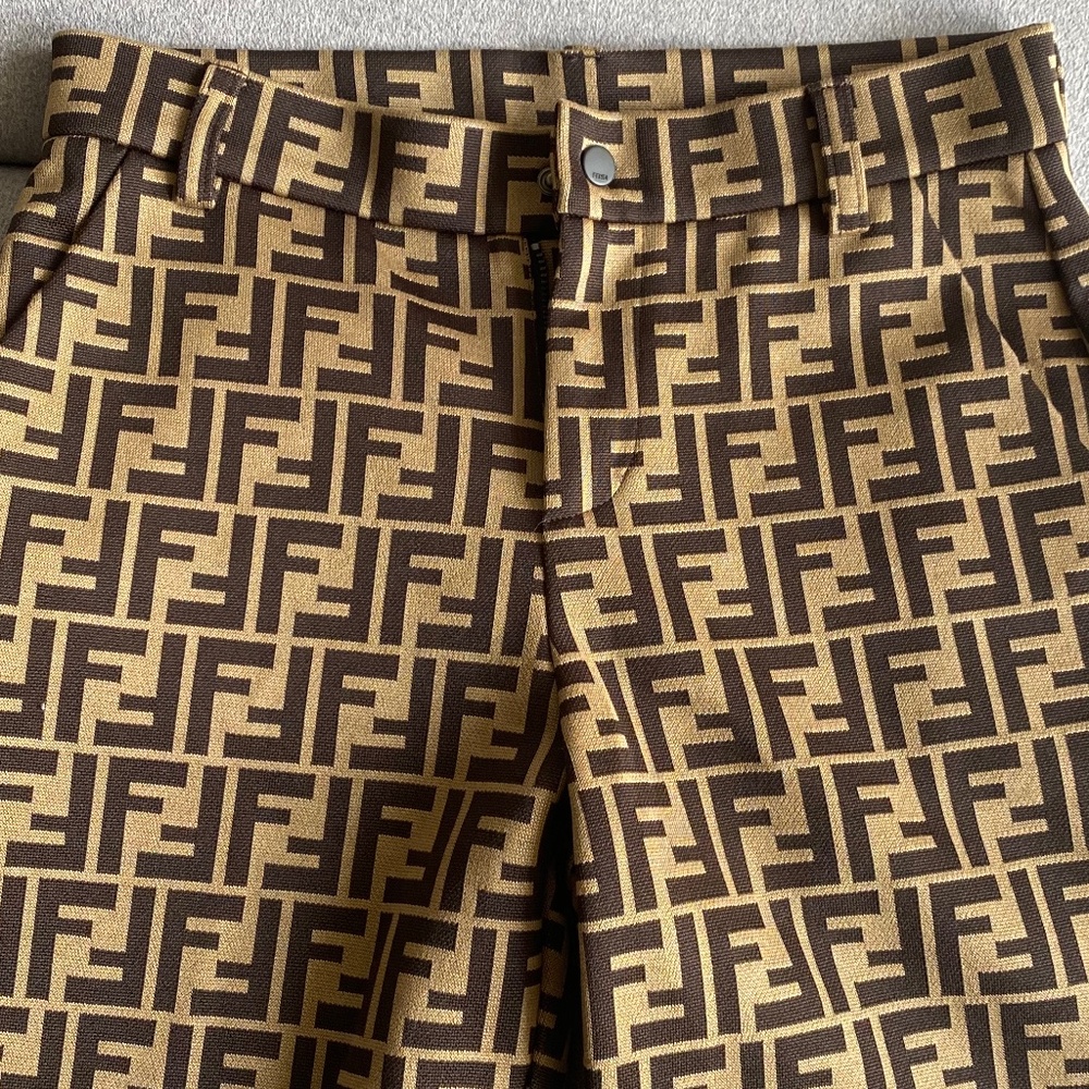 Boys’ Fendi Logo Bermuda Shorts
